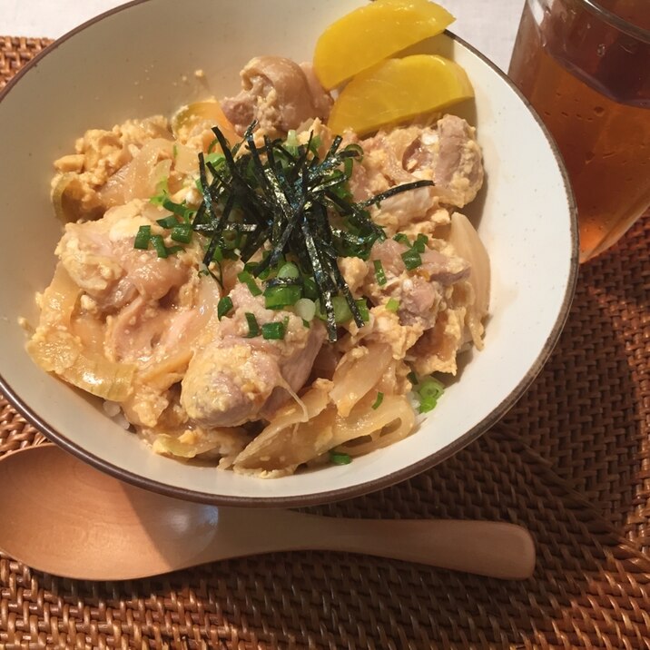 つゆだく♪親子丼